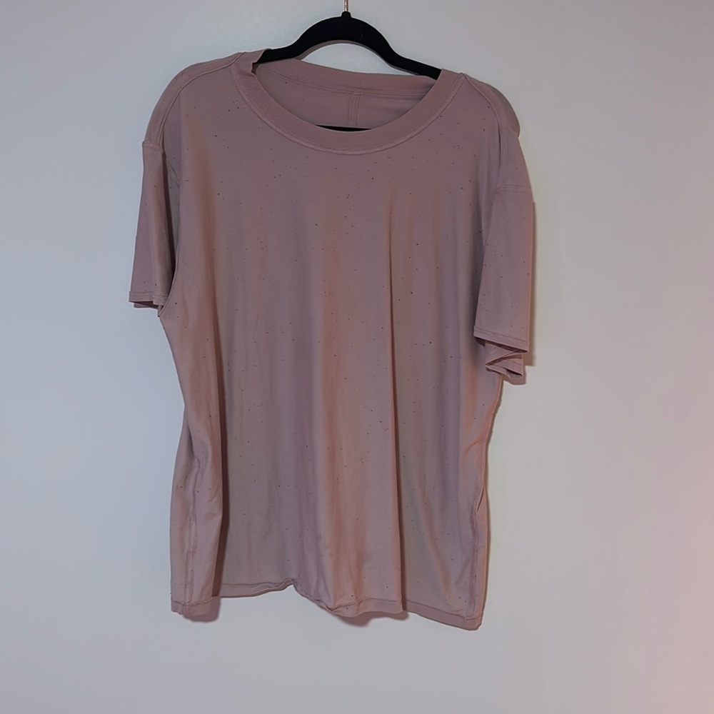 Boyfriend fit Lululemon size 12/14 L/XL pretty mauve pink
